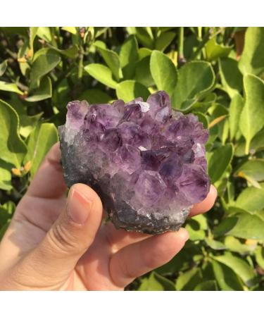 Home Decoration 142g Natural Dream Amethyst Quartz Crystal Cluster Specimen Healing Chakra Stones Crystal Cluster - Buy Online on GoSupps.com