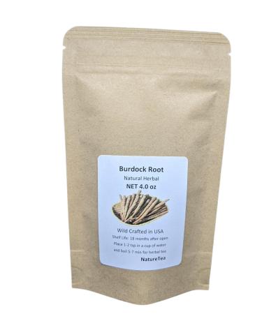 Burdock Root - Arctium lappa Roasted Loose Burdock Root Cut 100% from Nature (1 oz) 1 Ounce (Pack of 1)