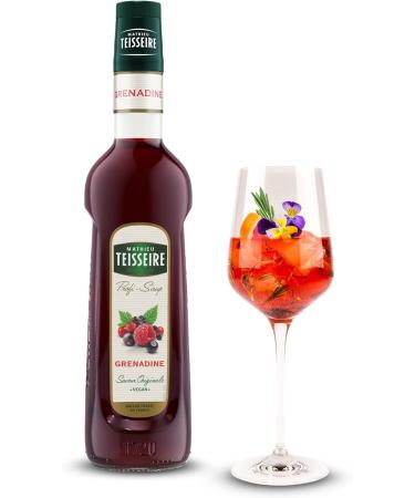 Mathieu Teisseire Grenadine Syrups for Drinks Juice Lemonade Sodas Cocktails with or without Alcohol 3 x 1L Bottles - Buy Online on GoSupps.com