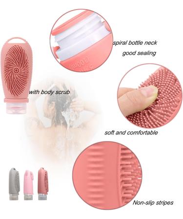 Travel Bottles for Toiletries - Leakproof TSA Approved Multi-functional Travel Essentials with Toiletry Bag - Buy Online on GoSupps.com