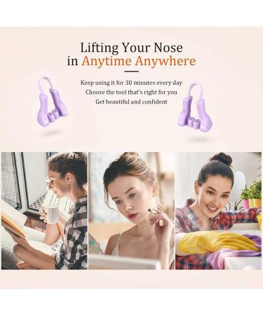 Buy Silicone Nose Shaper Clip - Nose Corrector Device & Bridge Straightener | Shop Online for Purple Nose Clip - Buy Online on GoSupps.com