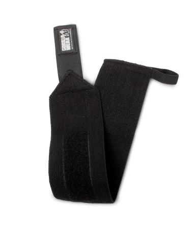 Gorilla Wear Wrist Wraps Basic - Black | Essential Bodybuilding & Fitness Accessory for Optimal Support - Buy Online on GoSupps.com