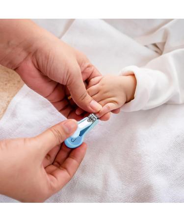 HOXFLY 8-Piece Baby Care Set | Portable Newborn Health Essentials | Nail File Toothbrush Cutter Scissors Aspirator & Thermometer - Buy Online on GoSupps.com