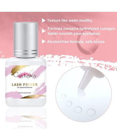 15ml Clear Eyelash Extension Primer | Low Irritation, Easy Removal | Boosts Adhesive Bonding Power | Professional Grade - Buy Online on GoSupps.com