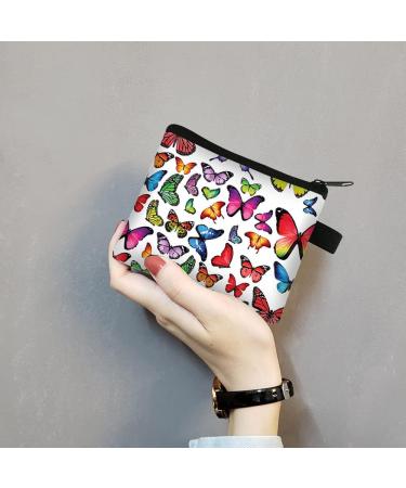 Buy JKJF 3-Piece Colorful Canvas Mini Zipper Bags - Stylish Wallet for Coins Money Cards Headsets & Cosmetics - International Shipping Available - Buy Online on GoSupps.com