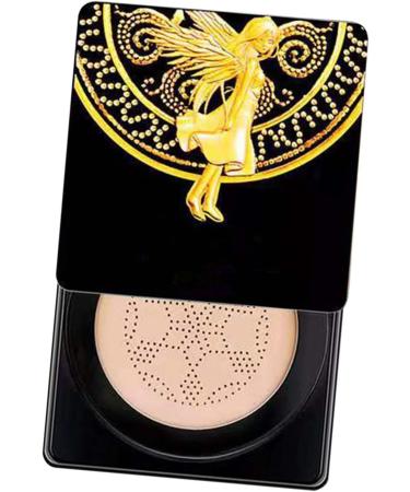 harayaa Mushroom Head Air Cushion BB Cream Brightening Pigment Long Wear Even Skin with Mushroom Makeup Sponge Makeup Foundation Concealer 20G Natural White - Buy Online on GoSupps.com
