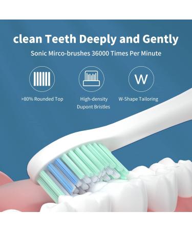 WHITOP CD-14 Sonic Electric Toothbrush for Adults | Rechargeable, 4 Modes, Pressure Sensor, Smart Timer | IPX8 Waterproof | Black - Buy Online on GoSupps.com
