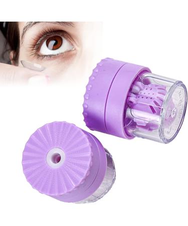 Portable Contact Lens Wash & Cleaning Device - Lila | Deproteinize & Rotate for Home Use - Buy Online on GoSupps.com