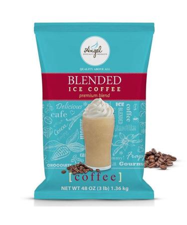 Angel Specialty Products, Blended Ice Coffee Instant Frappe Powder Drink Mix - 48 Oz