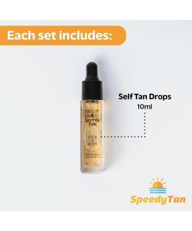 Self Tan Bronzing Drops - Add Tanning Drops to Skin Care for Custom Face Tan - UK Based Brand - Buy Online on GoSupps.com