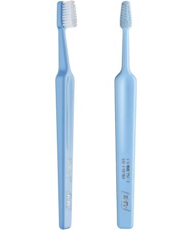 TEPE SELECT Compact Medium Toothbrush | Strong Bristles Narrow Head | Ideal for All Ages | 2-Pack for Optimal Oral Care - Buy Online on GoSupps.com