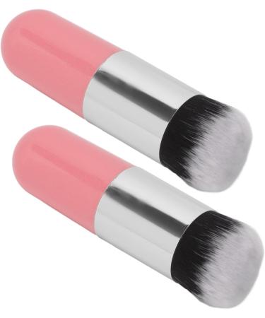 Beauty 2Pcs Adorable Pink Chubby Foundation Brush Utensil Single Tool Household Cosmetic Glam Cute Travel Case Tool Tool Brush Brush Brush Perfect for Daily Use or Adventure Glam - Buy Online on GoSupps.com