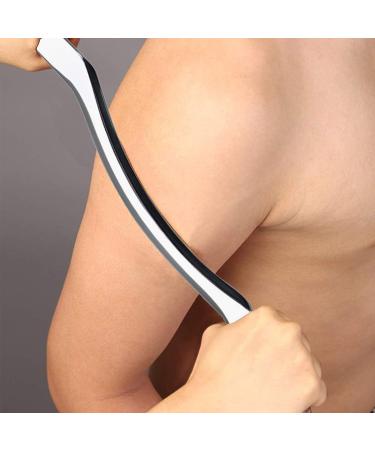 Justsun Gua Sha Schaber - Stainless Steel Soft Tissue Massage Tool for Spa & Acupuncture Therapy | Pain Relief & Muscle Recovery - Buy Online on GoSupps.com