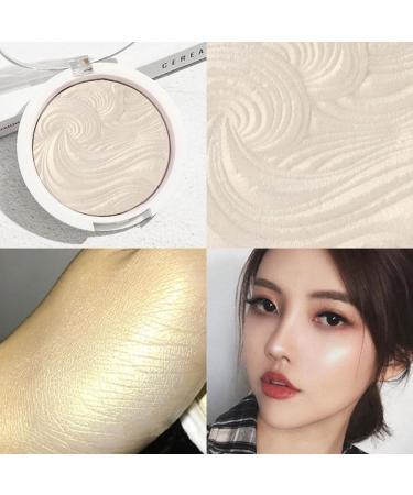 Highlight Powder Palette Professional Shimmer Glitter Face Highlighter Makeup Facial Brightening Shimmer Powder for Makeup styles 1 - Buy Online on GoSupps.com