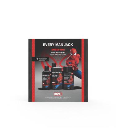 Spider-Man Body Set - Bath & Body Gift Set with Body Wash, Shampoo & Deodorant | Every Man Jack - Buy Online on GoSupps.com