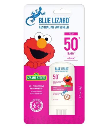 Blue Lizard Spf#50+ Baby Stick Australian Sunscreen 0.5 Ounce (Pack of 6)