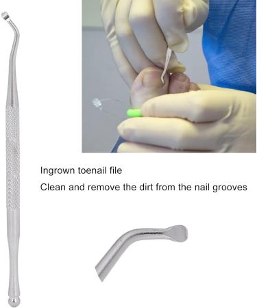 Cuticle Scissor Ingrown Toenail File Stable Portable Long Handle Toenail Clippers for Elderly for Pregnant Woman for Home Travel(S) - Buy Online on GoSupps.com