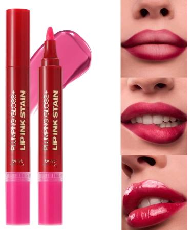 TQEBWUS Lip Contour Pencil and Lip Oil Set Combination of Moisturizing Lip Oils and Lip Liner Pencil Sets Longlasting Care Makeup for Women and Lovers 1 - Buy Online on GoSupps.com