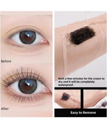 Waterproof mascara for fine lashes black mascara with comb brush separates the lashes for definition volume and length swing effect dirtrepellent clumpfree and longlasting - Buy Online on GoSupps.com