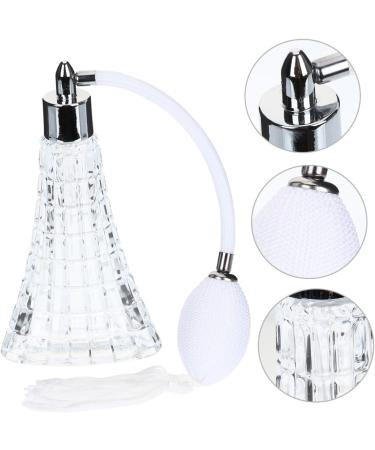 HAPINARY Perfume Bottle Refillable Perfume Spray Bottle Sprayer for Perfume Crystal Decor Retro Decor Antique Perfume Atomizers for Essential Oils Tassels Vintage White Glass Decorate - Buy Online on GoSupps.com