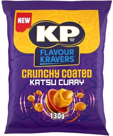 Peanut Snack Bundle With KP Kravers Katsu Curry Peanuts 130g and Kravers Thai Chilli Coated Peanuts 130g (2 Pack) - Buy Online on GoSupps.com