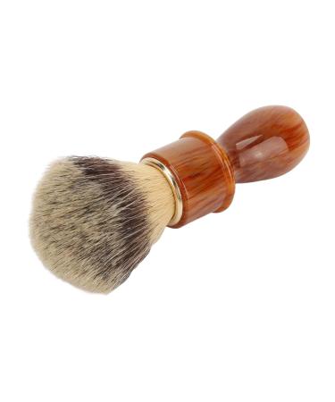Men's Shaving Brush - Ergonomic Resin Handle Soft Hair - Premium Facial Care Tool for Home Barber Shops - Buy Online on GoSupps.com