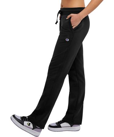 Powerblend Fleece Sweatpants - Women's Soft Sweatpants - X-Small, Black - Buy Online on GoSupps.com