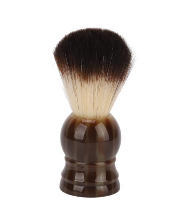 Shaving Brush for Men Resin Handle Synthetic Bristles Quick Drying Beard Care Cleaning Brush for Home Barber Shop