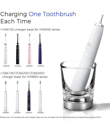 Replacement Cargo Bunchle for Philips Sonicare Electric Toothbrush - Compatible with HX9382 HX9340 HX9900 & Charging Cup for HX9100 CBA1001 CBA3001 - Buy Online on GoSupps.com
