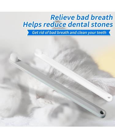 2 Pack Small Cat & Dog Toothbrush 360 Degree Soft Silicone Cat Toothbrush Pet Toothbrush Puppy Toothbrush Cat Dental Care Dog Oral Hygiene Deep Clean Pet Teeth Cleaning Kit - Buy Online on GoSupps.com