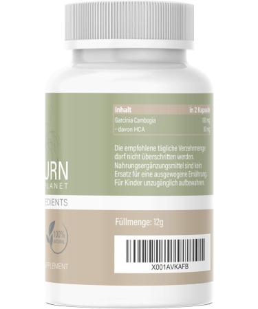 Enolenia Night F-Burn Capsules | Vegan Garcinia Cambogia | Fast High Dose | 50 Pieces | High-Quality German Production - Buy Online on GoSupps.com