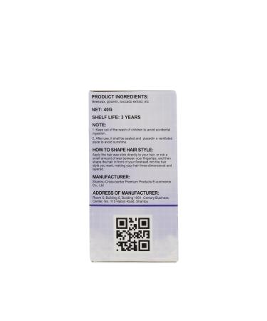 Strong Holding Non-Greasy Hair Pomade Stick for Frizz-Free Flyaways - 1.4 oz Smoothing Wax for Men & Women - International Shipping Available - Buy Online on GoSupps.com