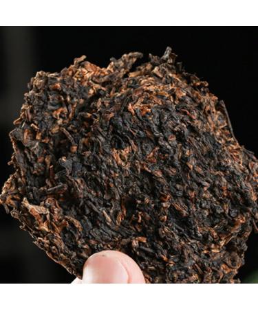 HQZM Yunnan Menghai 357g Dry Stored Puer Mature Tea The Classic Rich And Smooth Taste - Buy Online on GoSupps.com
