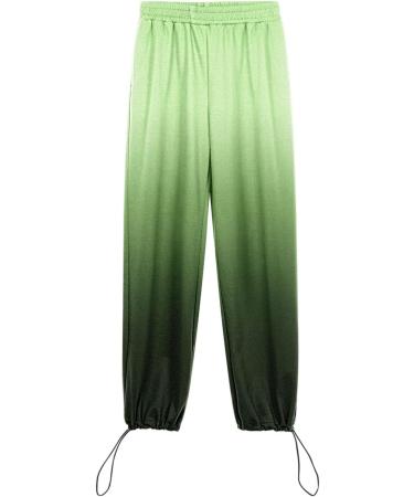 Shop Y2K Women s Parachute Cargo Pants - Vintage Baggy Streetwear & E-Girl Style - 90s Inspired Track Pants in Gr n - Buy Online on GoSupps.com