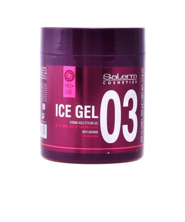 Salerm Pro Line Ice Gel Strong Hold Styling Gel With Arginine 03  17.6 Ounce - Buy Online on GoSupps.com