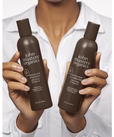 John Masters Organics Intensive Repair Shampoo with Honey & Hibiscus - 8 fl oz | Organic Hair Care for All Hair Types - International Shipping Available - Buy Online on GoSupps.com
