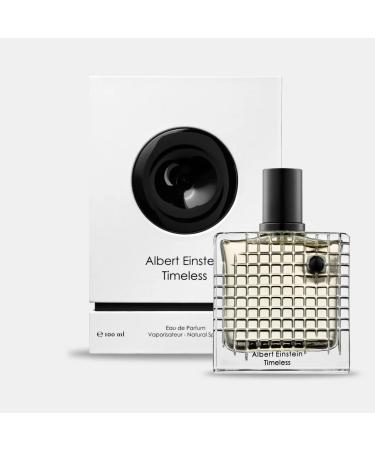 Albert Einstein Timeless Eau De Parfum Unisex Fragrance | 100Ml (3.4Oz) | Sophisticated Day-to-Night Scent | Vibrant Notes of Living Lychee Pink Pepper Raspberry