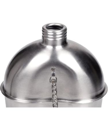 Goetland Stainless Steel WWII US Military Canteen Kit 1QT with 0.5QT Cup and Nylon Cover - Buy Online on GoSupps.com