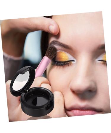 FOYTOKI 8pcs Box Empty Eye Shadow Box Makeup Travel Case Makeup Highlighter Cream Vials Makeup Cream Jar Abs 4x3.8cm Black - Buy Online on GoSupps.com