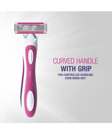 BIC Click 5 Soleil Women's Disposable Razors - 5 Blades, Moisture Strip, 2 Handles, 8 Cartridges - 10 Piece Set - Buy Online on GoSupps.com