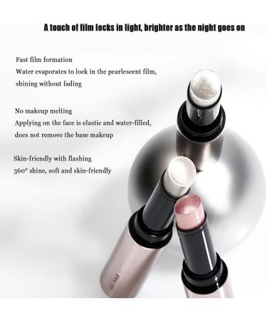 Diamond Highlight Stick Brightens Eyes Jelly Highlighter Stick Face Highlighter Makeup Eyeshadow Stick Blendable & Long Lasting Highlight Stick with Natural Finish (H04 1 Count (Pack of 1)) H04 1 count (Pack of 1) - Buy Online on GoSupps.com