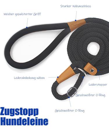 Buy Lynxking Tow Lines for Dogs - Durable Dog Leash for Small to Large Breeds | Retractable Trainer in Black (1.3cm x 180cm) - International Shipping Available - Buy Online on GoSupps.com
