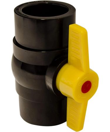 Pisces 2" Pond Ball Valve - PVC Solvent Weld Hose Pipe Water Flow Control - Buy Online on GoSupps.com
