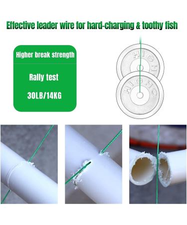 Truscend Fishing Leaders Saltwater Tackle Rig with Swivels Snap - High-Strength Stainless Steel Wire - Fishing Gear Kit for Lures and Hooks - 14KG-60PCS - Buy Online on GoSupps.com