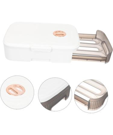 Alipis Box Refrigerator Egg Carton Egg Holder for Fridge Pantry Organizer Fridge Shelf Holder With Cover - Buy Online on GoSupps.com