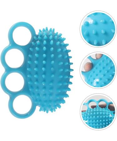 1pc Grip Stress Ball Guitar Hand Forearm Finger Strength Trainer Exercise Equipment Wrist Elder 12X10cm Blue - Buy Online on GoSupps.com