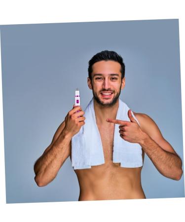 2 Pcs Electric Nose Hair Trimmer & Facial Hair Remover - Battery-Powered Hair Shaver & Epilator for Men & Women - Buy Online on GoSupps.com