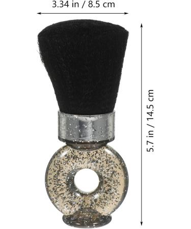 FOMIYES Neck Duster Barber Supplies Beard Care Supplies Brush Man For Men Plastic Black - Buy Online on GoSupps.com