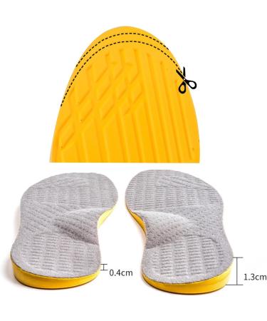 High Arch Insoles for Men & Women | Supination Correction & Orthotic Support Inserts - Y02 - Buy Online on GoSupps.com