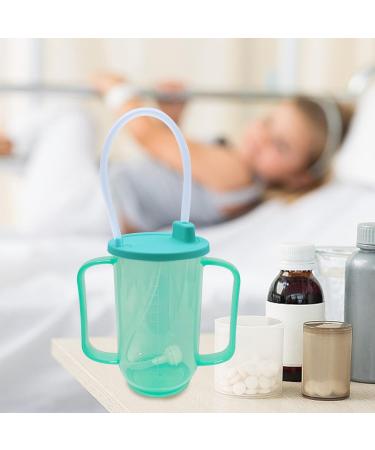 No Spill Cups for Elderly Adult Sippy Cups Drinking Beaker Cup for Disabled Adults Convalescent No Spill Feeding Cup with Straw for Elderly Maternity Drink Water Porridge Soup - Buy Online on GoSupps.com
